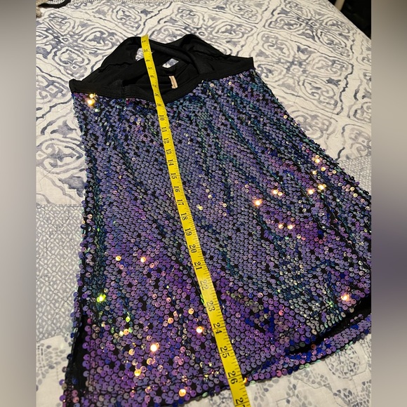 Custom dance leotard outfit costume sequin girls Large L - Picture 5 of 5